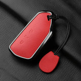 Goatskin Car Key Case Cover for Volkswagen Golf 8 MK8 ID.3 ID.4 Cupra Skoda Octavia A8 SEAT Leon MK4 2020 2021 Formentor Tarraco