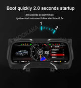 Digital Instrument Cluster 12.3 inch for Chevrolet Camaro 2011–2015 Android Head Unit Aotsr