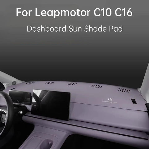 For Leapmotor C10 C16 2026 Car Dashboard Sun Shade Pad Anti-slip Heat Insulation Mat Interior Protective Accessories Car Inte