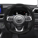 Suede Carbon Wheel Cover for Perodua Myvi Axia