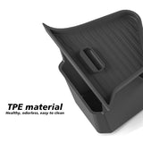 Trunk Organizer for Tesla New Model Y Juniper Launch Refresh 2025 Rear Trunk Storage Bins Side Box Organiser TPE Accessories