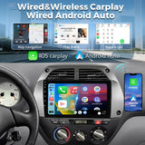 2K QLED Android Head Unit with CarPlay for Toyota RAV4 2000–2003 Android Head Unit RSNAVI