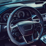 LCD Steering Wheel Control Buttons for Audi A4 A5 A6 A8 R8 Car Interior Accessory Aotsr