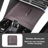For BYD Sealion 6 Song Plus DMI Seal U Wireless Charging Pad Silicone Mat EV Protection Anti-Slip Interior Modification