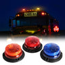 Magnetic LED Strobe Warning Light for Trucks Cars 12V-24V