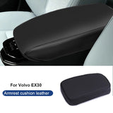 Leather Armrest Cover for Volvo EX30 Interior Trim Car Interior Accessory LINGLUYANG For ex30 Other