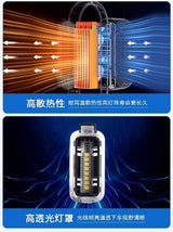 For Li Lixiang L7 L8 L9 2022 2023 Trunk Car LED Lights Tailgate Encamp Lights Interior Modification Accessories