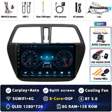 Android 15 Multimedia Stereo with GPS for Suzuki SX4 S-Cross