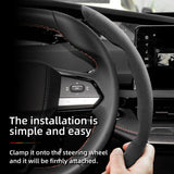 Anti-Slip Suede Wheel Cover for Changan CS35 Plus Car Interior Accessory Hocasen