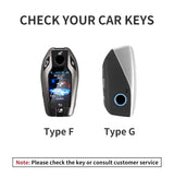 Car Key Cover For Bmw X3 G01 G31 X5 G05 X4 G02 G30 G32 I8 X7 M5X F20 Leather Car Key Case Cover Car Key Case OEM