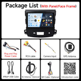 9-Inch Android 14 Head Unit for Mitsubishi Outlander 2006-2011 Android Head Unit JIUYIN