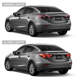 LED Tail Lights with Dynamic Welcome for Mazda3 2019-22 Car Interior Accessory Vland