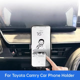 For Toyota Camry 2024 2025 Car Phone Holder Air Vent Mount Base Anti Shake Navigation Bracket Accessories Car Phone Holder OE
