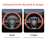 Premium Suede Snap-On Wheel Cover for Infiniti Q50