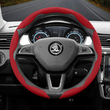 Anti-Slip Segmented Steering Wheel Cover for Skoda Cars