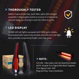 LED Tail Lights Sequential Turn Signal for Escalade 07-14 Car Interior Accessory Vland
