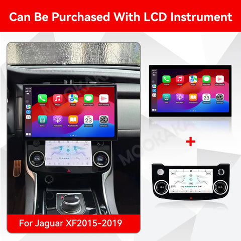 13.3-Inch Android CarPlay Head Unit for Jaguar XF 2015–2019 Android Head Unit Aotsr 8GB 256GB Eight Core