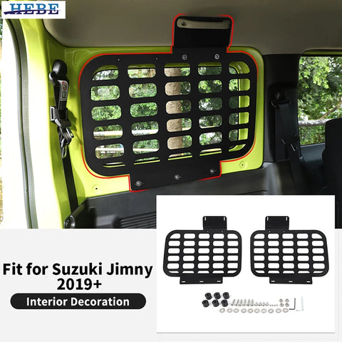 Rear Window Storage Rack for Suzuki Jimny 2019-2025 Car Interior Accessory HEBE