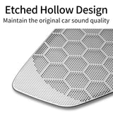 Door Tweeter Cover Stainless Steel for Toyota GR86 BRZ Car Interior Accessory GMUNI