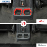 Cup Holder Cover ABS Trim for Dodge Nitro 2007-2012 Car Interior Accessory HEBE