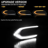 Dual-Color Sequential Side Marker Lights MINI Cooper Car Interior Accessory iJDM
