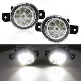 High-Performance LED Fog Lights for Nissan Models Car Interior Accessory MAGIC COLORM LED White A