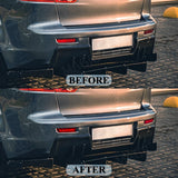 LED Bumper Reflector for Mitsubishi Lancer Evo 2010 Car Interior Accessory MAGIC COLORM