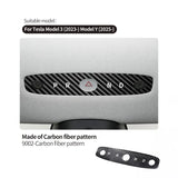 For Tesla Model 3 Highland / Model Y Juniper 2026- Steering Wheel Decorative Frame Trim Sticker Car Accessory Made of Alcantara
