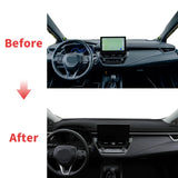 Custom Fit Dashboard Cover Mat for Toyota Corolla 2019-2024 Dashboard Mat OEM