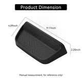 Honda Pilot 2023-2025 Dashboard Storage Tray Car Display Screen Rear Storage Box Tray Organizer Accessories Black Dashboard S