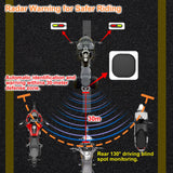 24GHz Radar Blind Spot Monitor System for Motorcycles Car Interior Accessory LBW