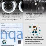Dual Beam Projector Headlights for Challenger 2015-2024 Car Interior Accessory Vland