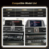 12.3-Inch Wireless CarPlay Multimedia Display for BMW 1 2 Series Android Head Unit wincago