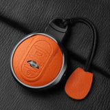 Goatskin Car Key Case Cover For BMW MINI Cooper ONE JCW Clubman Countryman