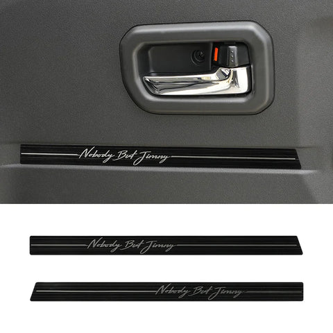 Stainless Steel Door Trim for Suzuki Jimny JB64 Car Interior Accessory GMUNI
