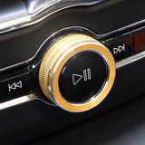 Central Control Volume Decorative Ring for Volvo S60 Car Interior Accessory LINGLUYANG