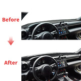 Premium Synthetic Fiber Dashboard Cover for Toyota 86 Dashboard Mat CATUSIKI