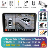 2K QLED Android 15 Multimedia Head Unit for Audi A3 2003–2013