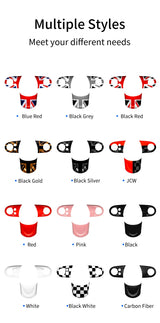 Steering Wheel Button Covers for Mini Cooper R50 R61 Car Interior Accessory GMUNI