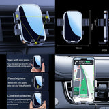 Wireless Fast Charging Phone Holder for Lexus UX 2019–2023 Car Phone Holder CATUSIKI