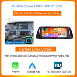 10.25-inch Touch Screen CarPlay Monitor for BMW 5 Series F10