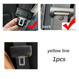 Leather Seat Belt Buckle Cover for Ssangyong
