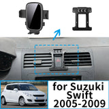 Smart Wireless Charging Phone Mount for Suzuki Swift 2005–2009 Car Phone Holder CATUSIKI