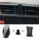 Wireless Charging Magnetic Phone Holder for Honda Fit 2014-2020