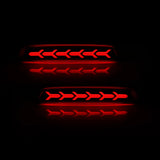 Rear Bumper Reflector Lights for Chevy Trax 2012-2014 Car Interior Accessory MAGIC COLORM Pattern B Red Shell