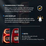 LED Tail Lights Smoked for Toyota Hilux 2015-2022