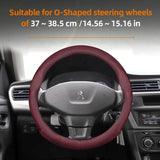 Ultra-Thin Breathable Leather Wheel Cover Peugeot