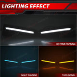 LED DRL with Turn Signal for Toyota Prado 2024-2025 Car Interior Accessory MAGIC COLORM