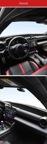 Anti-UV Flannel Dashboard Mat for Toyota GR86 BRZ