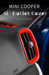 Decorative AC Outlet Trim for Mini Cooper F60 Kit Car Interior Accessory OEM